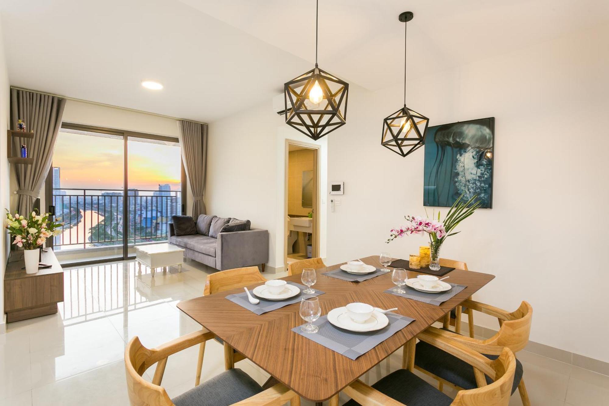 Central Business District Rivergate Apartment - Free Pickup & Pool Ho Si Minh-város Kültér fotó